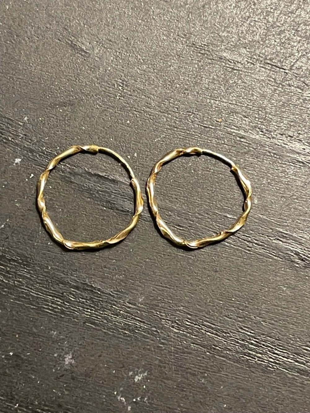 Small Gold Hoop Earrings